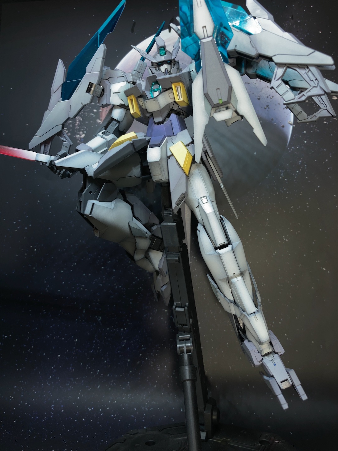 ガンダムAGE II マグナム 全塗装 完成品 - 猫髭のガンプラ制作ブログ