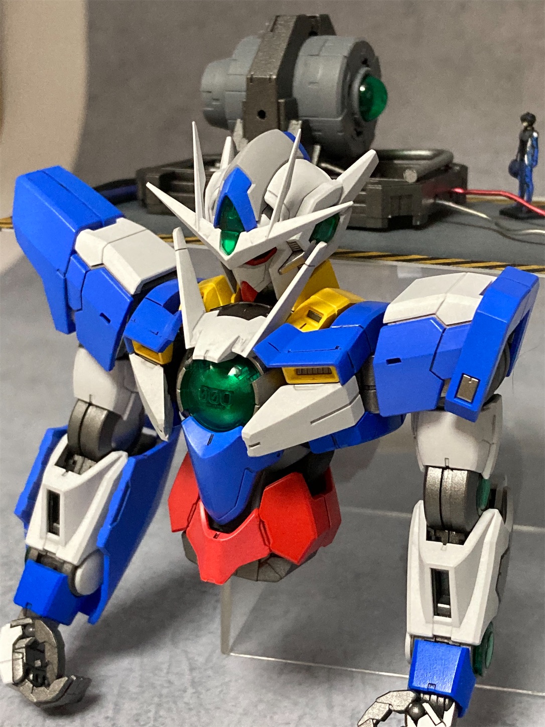 進捗 Mg ダブルオークアンタ フルセイバー 猫髭のガンプラ制作ブログ