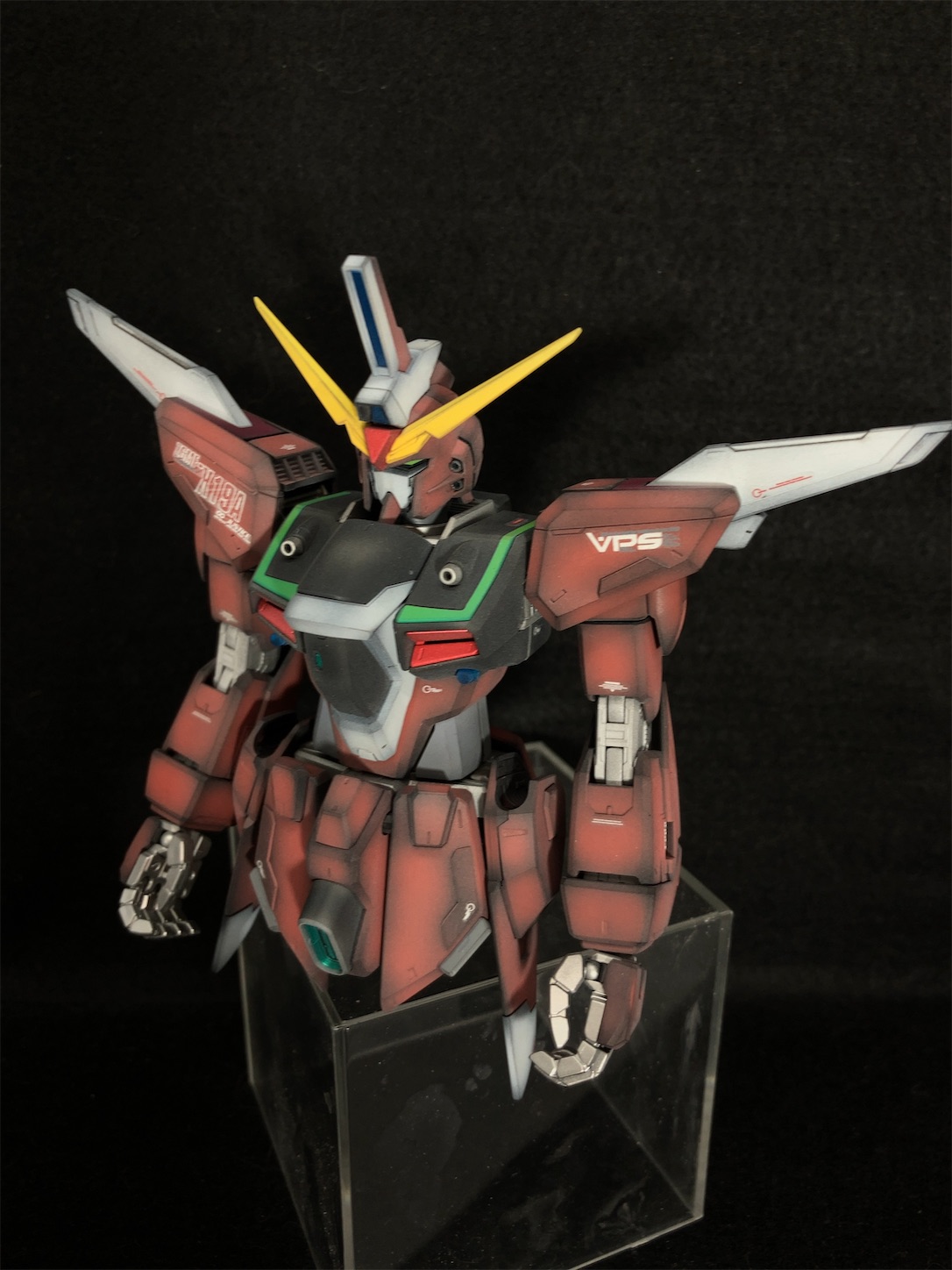 MG1/100インフィニットジャスティスガンダム/全塗装/完成品 インフィニットジャスティス全塗装完成品[G-works] - YouTube