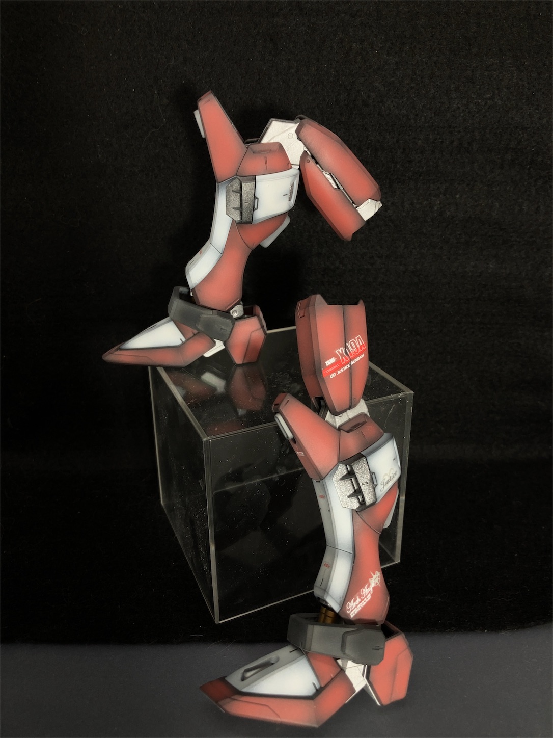 MG インフィニットジャスティスガンダム 全塗装完成品 MGインフィニットジャスティスガンダム改修塗装済み完成品 | MU