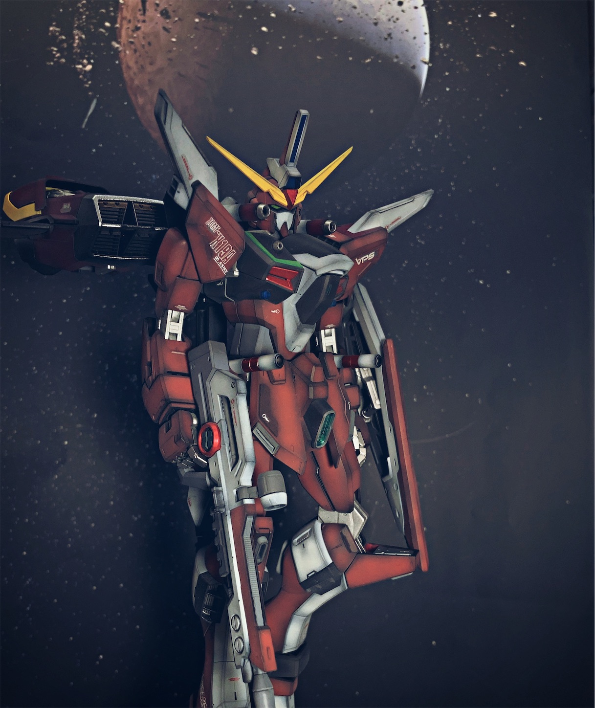 No.49】MG インフィニットジャスティスガンダム 全塗装 - 猫髭