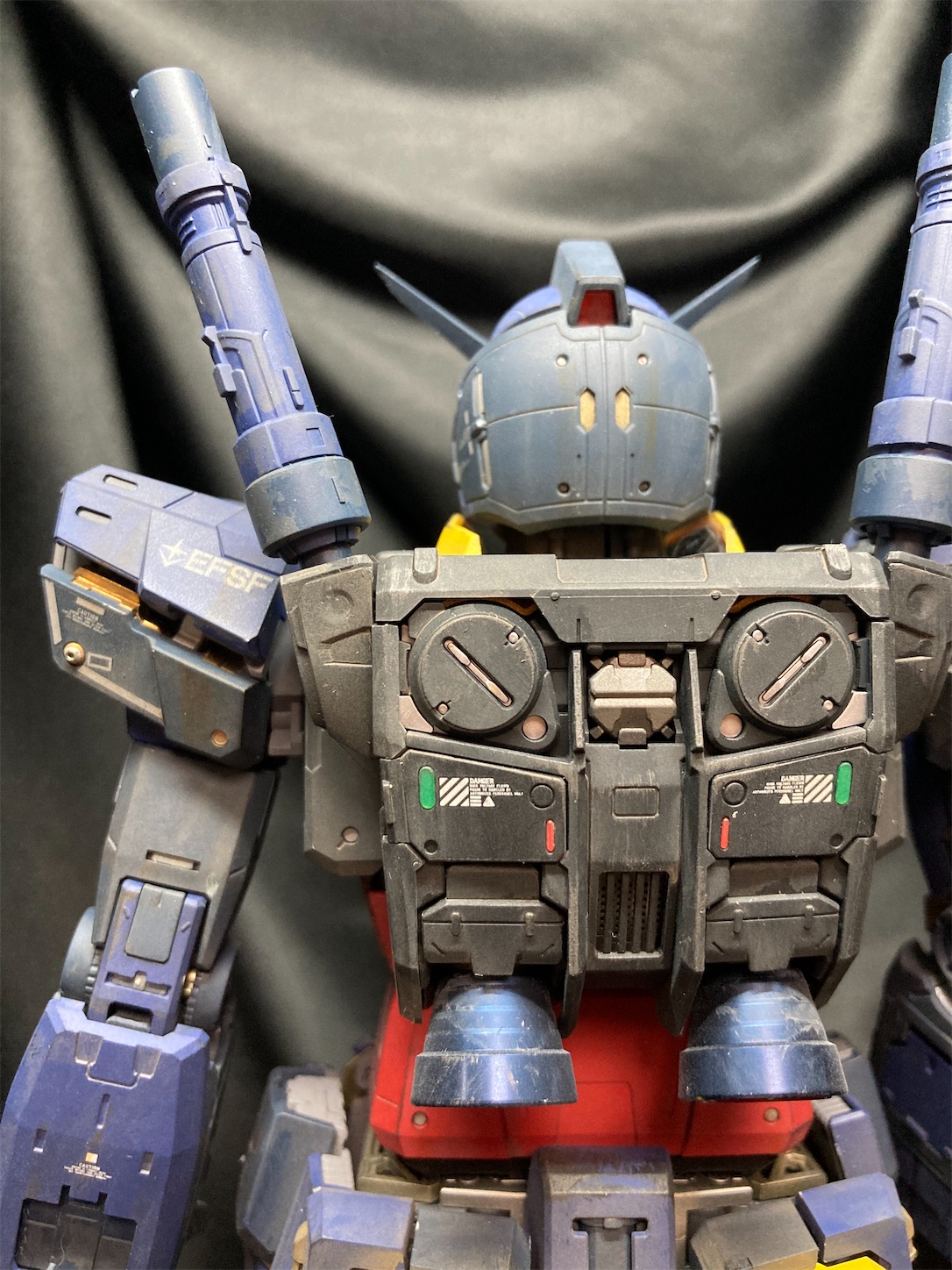 No.53】PGU Rx-78-2 ガンダム ティターンズ Ver. 全塗装 - 猫髭の