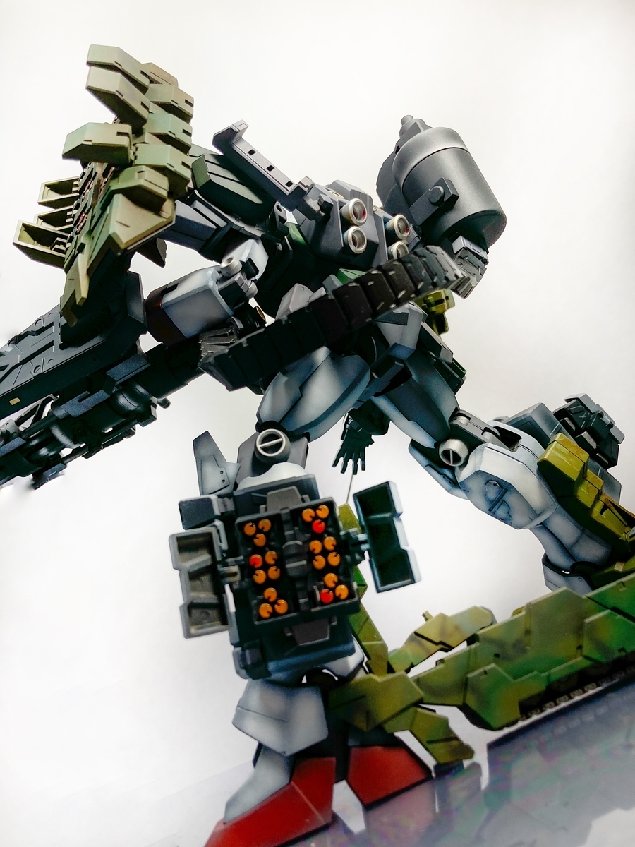 No.62】MG 1/100 ガンダムヘビーアームズ EW（イーゲル装備） 全塗装