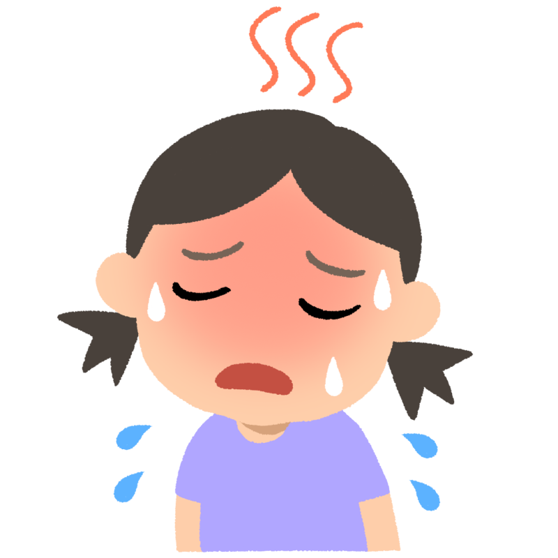 イラスト 暑い – 暑がる人 イラスト – YLST
