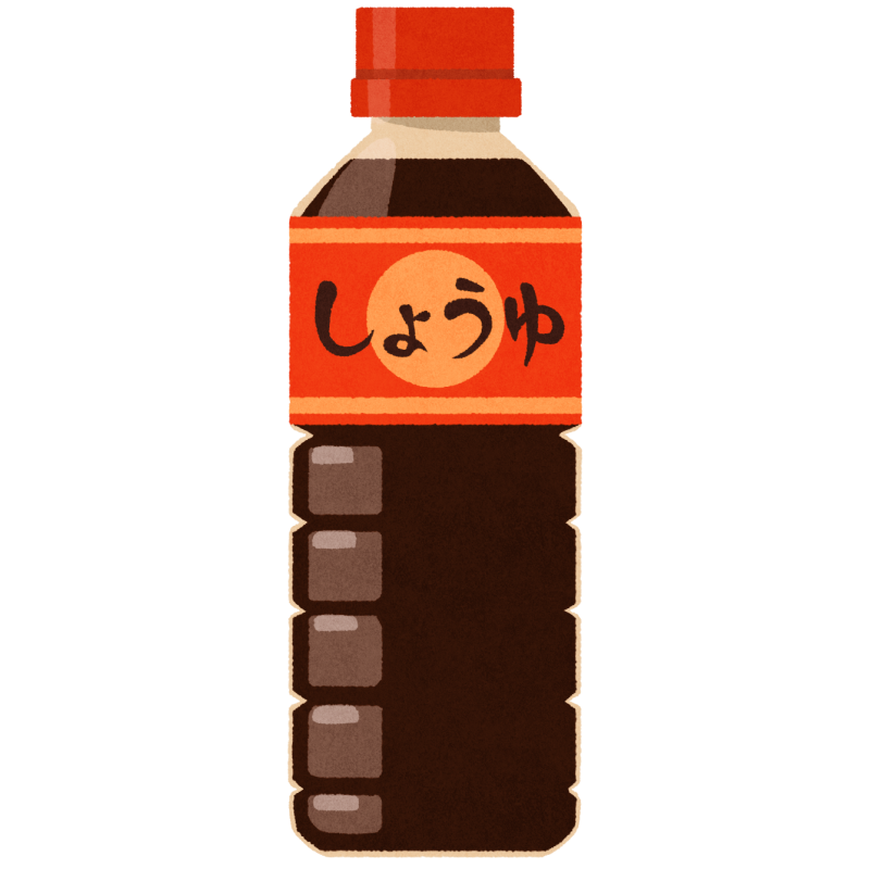 醤油のフリーイラスト