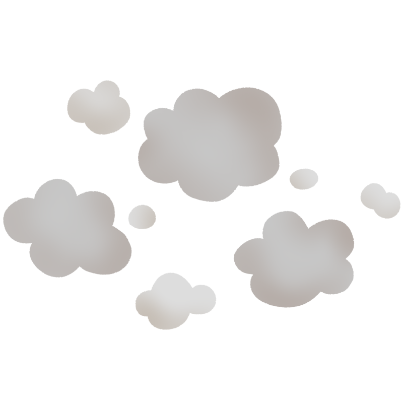 ホコリのフリーイラスト