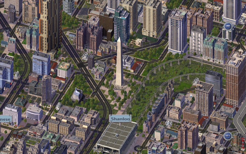 simcity4で作った聖地