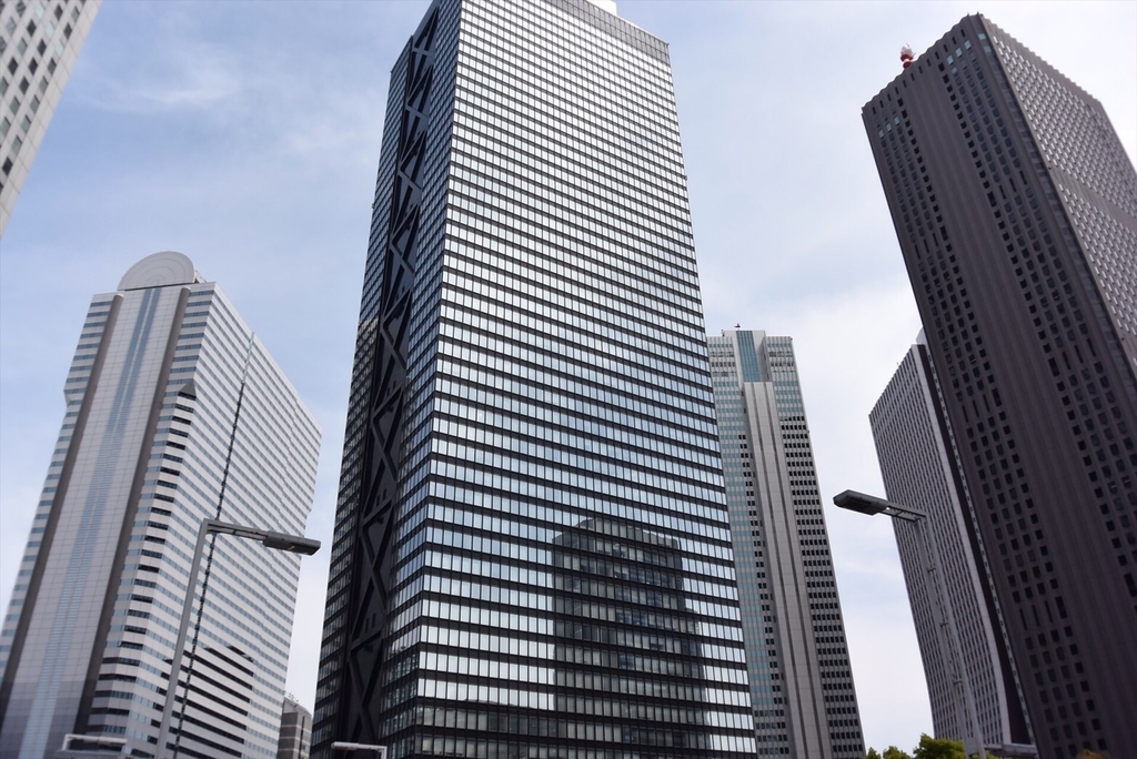 新宿の高層ビル群