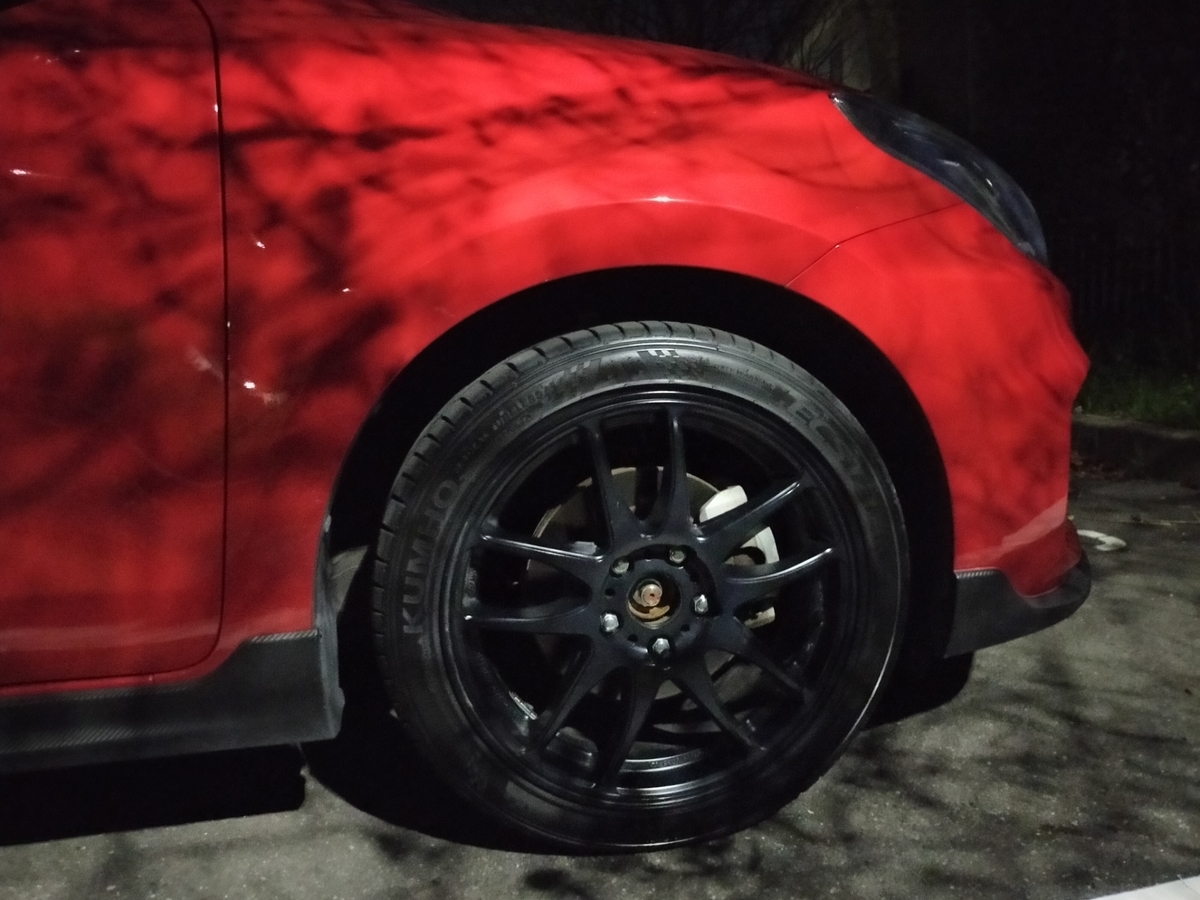 KUMHO PS71 205/45R17を履いてみたファーストインプレッション