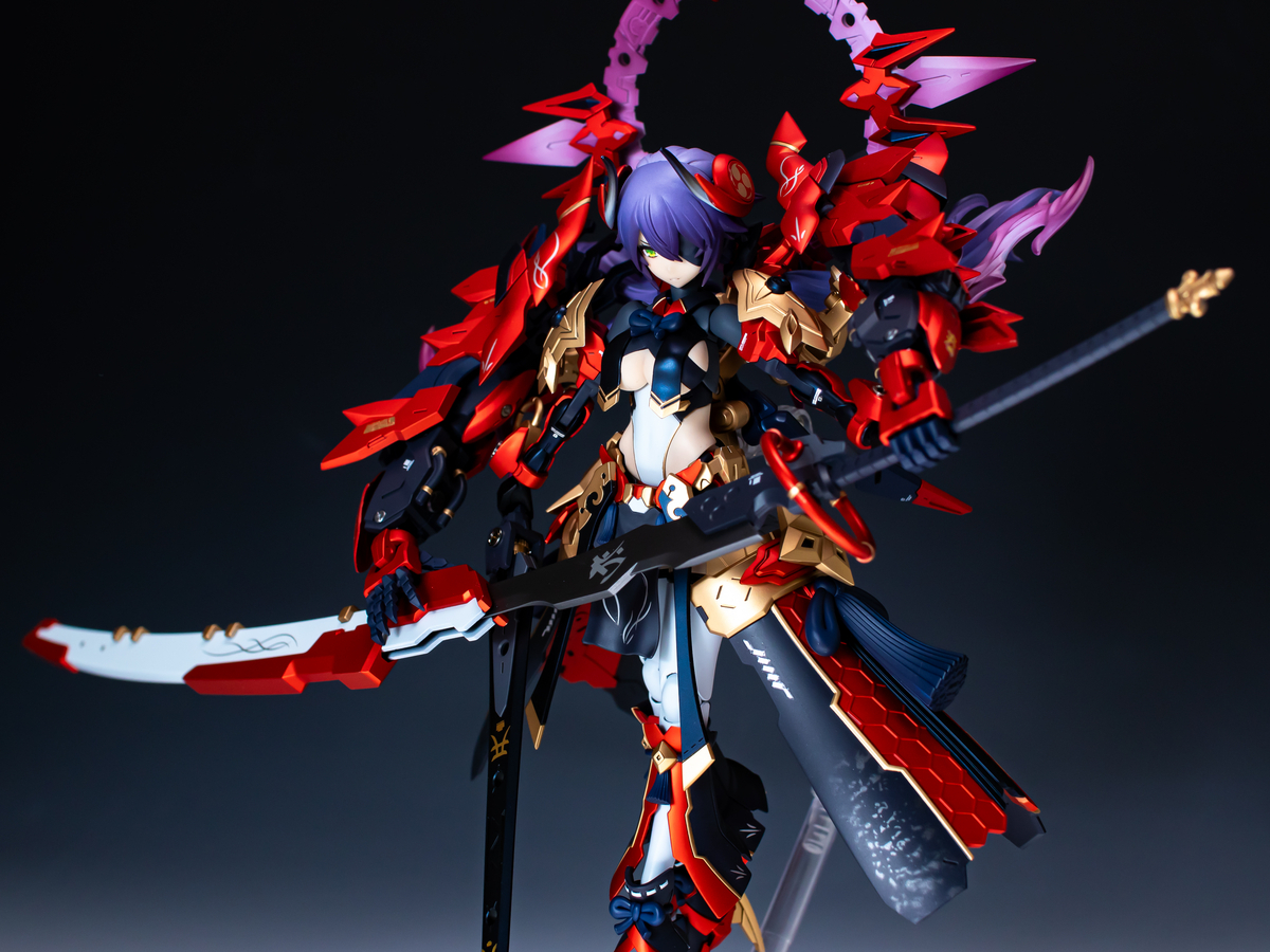 メガミデバイス スサノヲ レガリア -紅蓮華- - ニル・エットの模型部屋