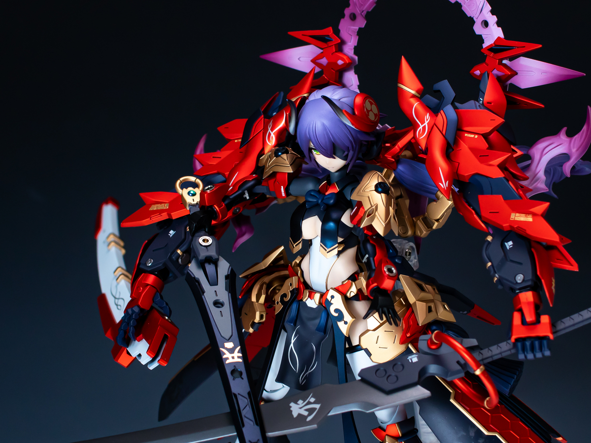 メガミデバイス スサノヲ レガリア -紅蓮華- - ニル・エットの模型部屋