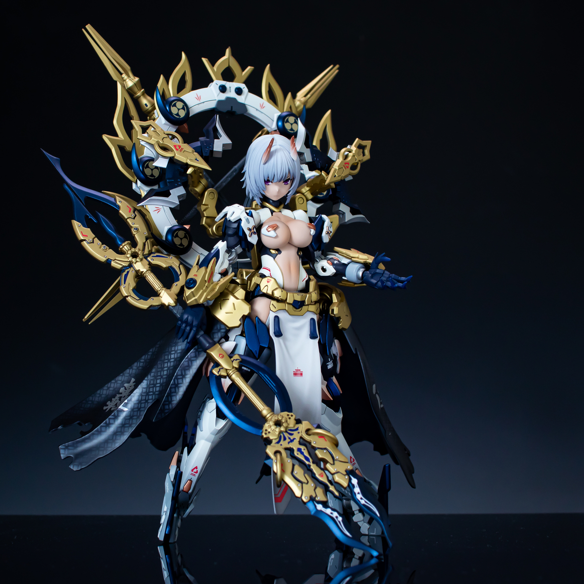 メガミデバイス 皇巫 スサノヲ ‐帝釈天‐ - ニル・エットの模型部屋