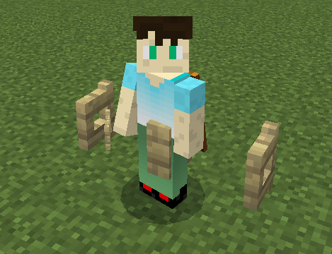 樺の木の柵のゲートの作り方と使い方 マイクラ マインクラフト Minecraft フェンス Nizitanのマイクラwiki