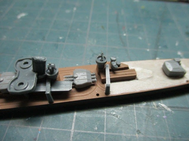アオシマ 1/700 初霜 其の7 - ベストメカコレクションを作りたい!