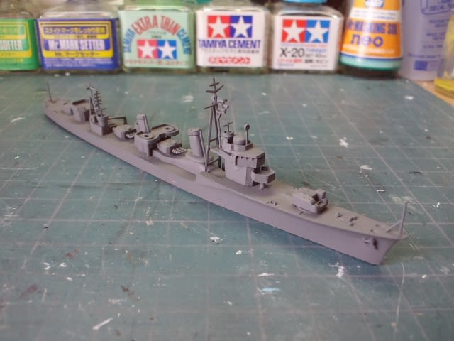 アオシマ 1/700 初霜 其の10 - ベストメカコレクションを作りたい!