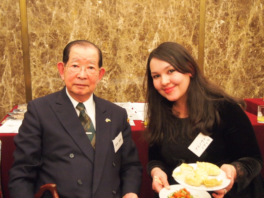 2018年1月20日開催　日本ウズベキスタン協会新年会（写真提供：日本ウズベキスタン協会）