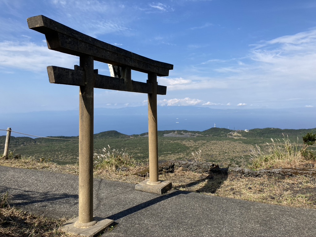 三原神社と伊豆半島