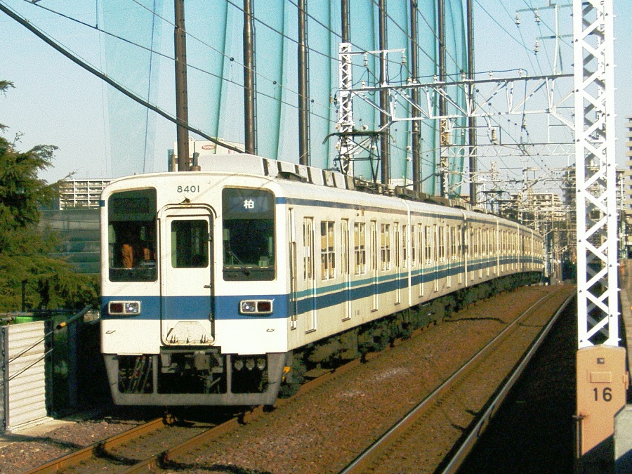 【明日の朝まで出品】東武鉄道？　8000系　クハ8101　車号番 東武鉄道の車輛・8000系