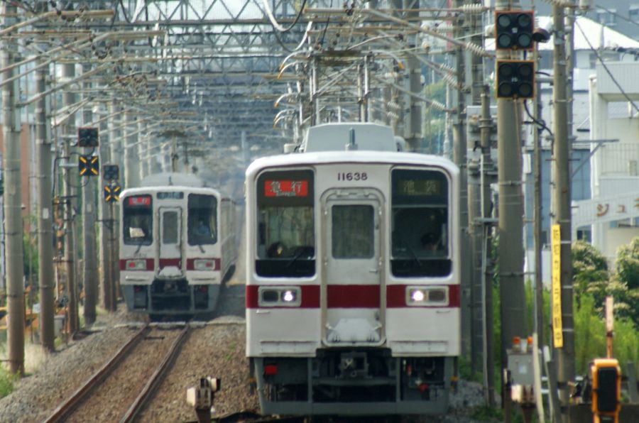 【にゃふ】 11638F-11446Fの車番プレート - (元)野田線担当のガラクタ置場