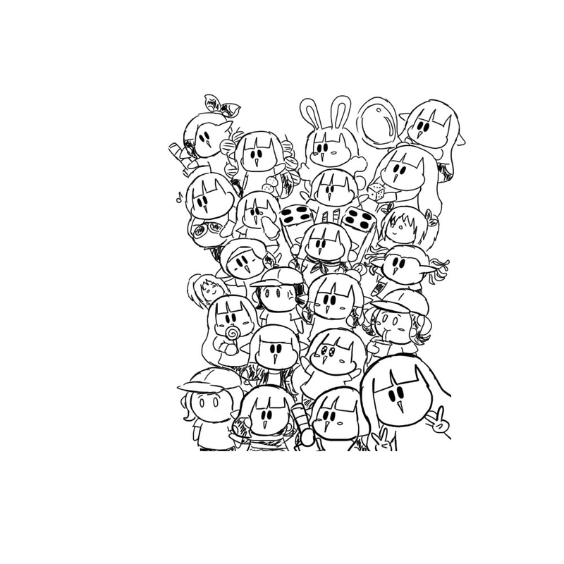 スプラトゥーン２ ゆる絵 19中 終盤 ちびソルカ Norkaの雑記