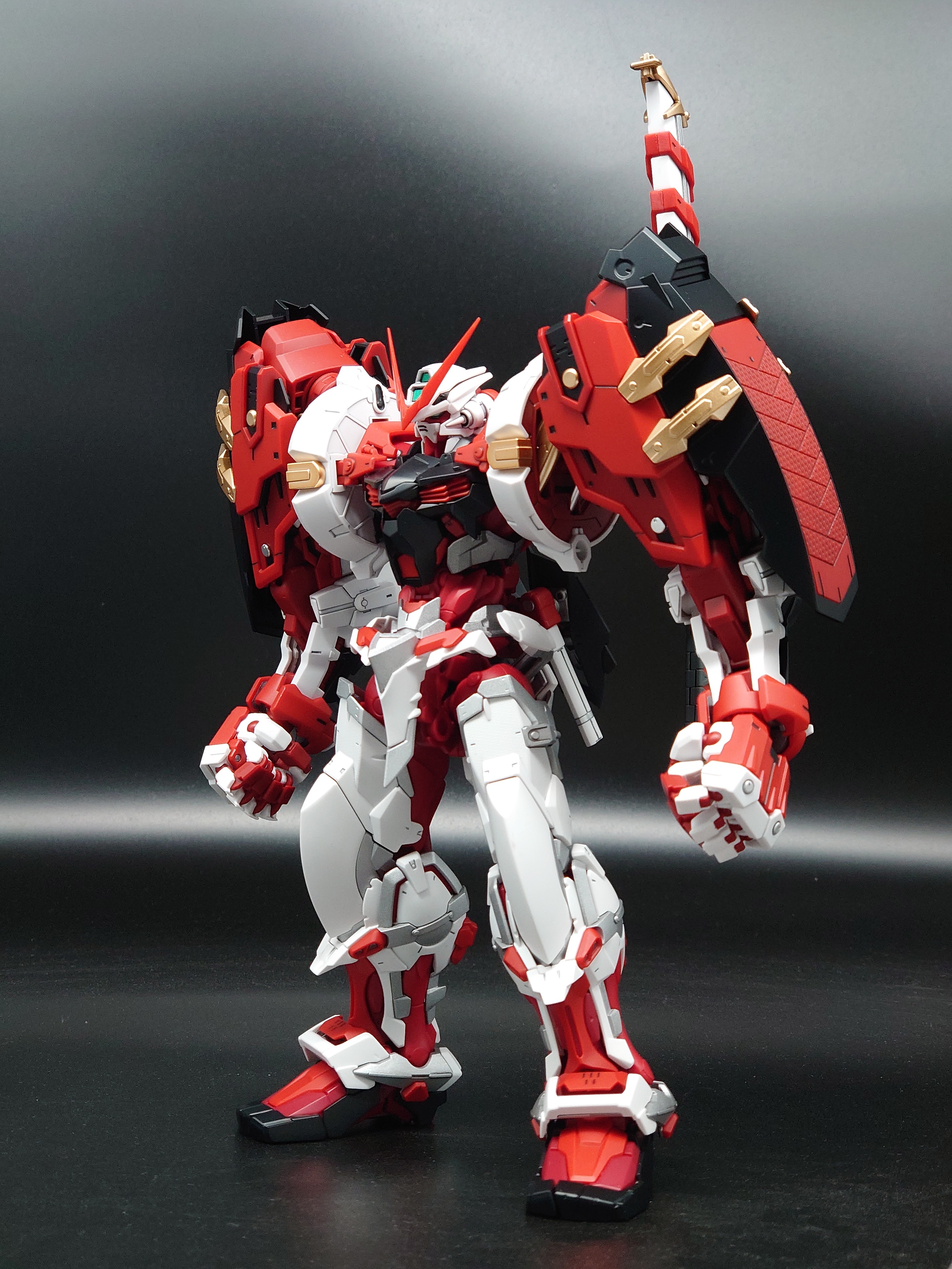HiRM ガンダムアストレイ・レッドフレーム・パワードレッド(3) 完成