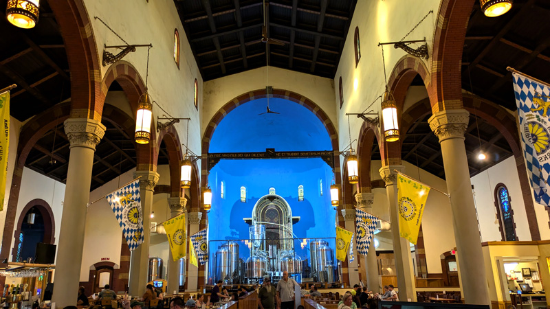 Church Brew Works店内