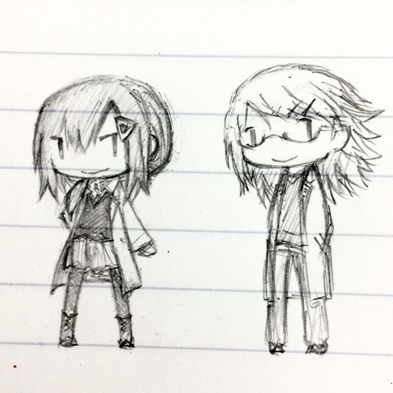 若々しいゲリカとなんかダメそうなノーラ