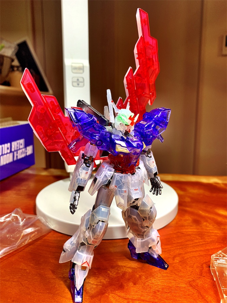 HG ムーンガンダム クリアカラー - odpnアポカリプス日記