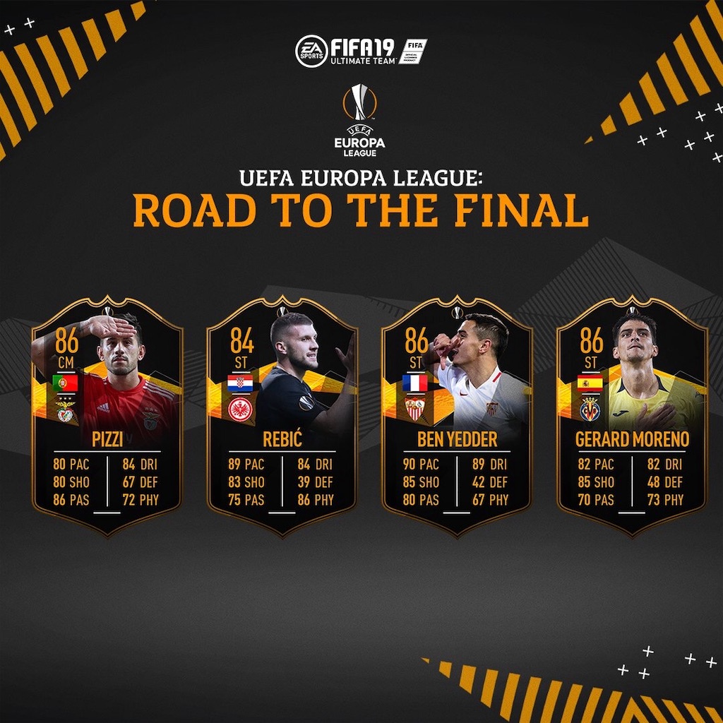 FIFA19 FUT 「road to the final」 追加カード - FIFAシリーズ日記