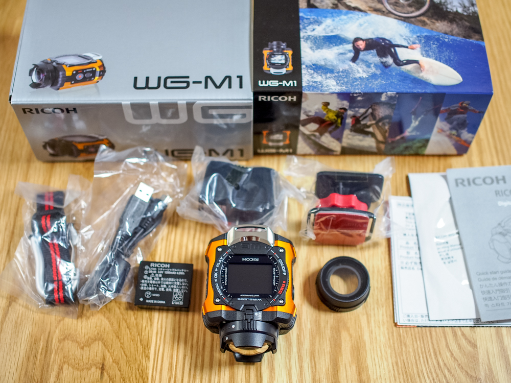 カメみたいな見た目のアクションカメラ「RICOH WG-M1」を買って