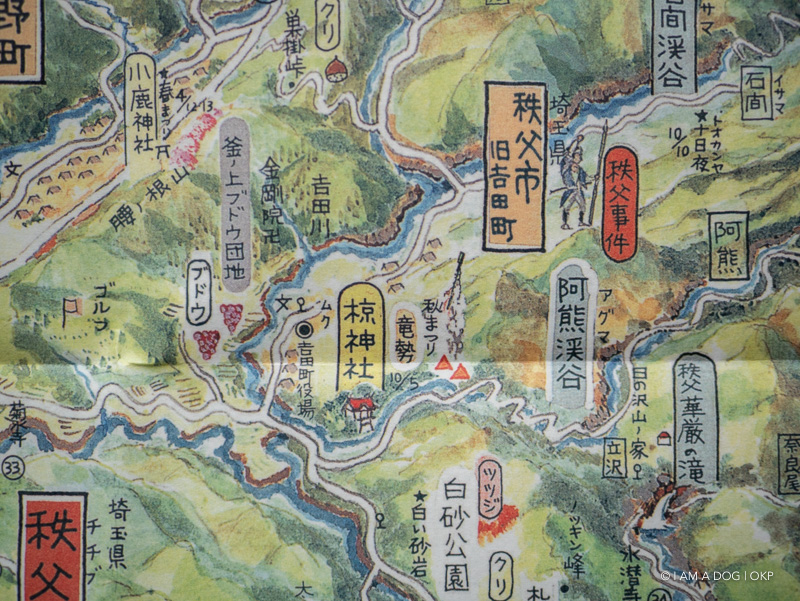 1年がかりで描かれる巨大絵地図：村松昭氏による山と川の散策