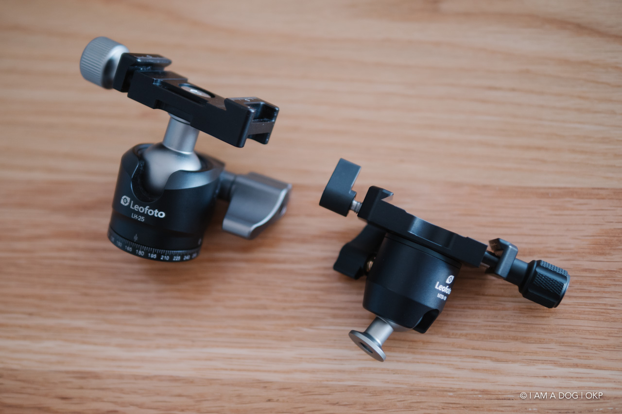 Leofoto のミニ三脚 MT-03 用に小型自由雲台 MTB-19 を買って Leofoto のミニ三脚 MT-03 用に小型自由雲台 MTB-19 を買って