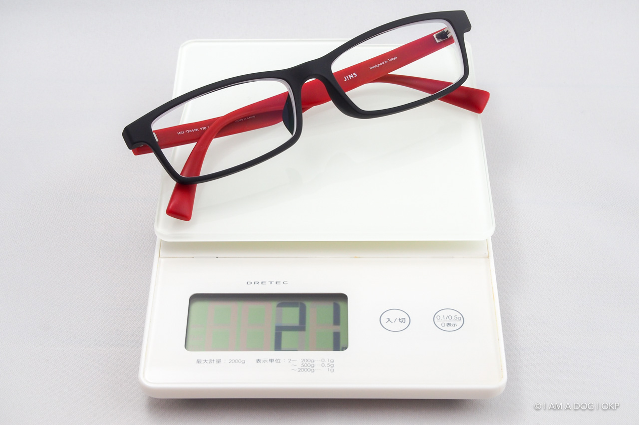 JINS Air frame(21g)