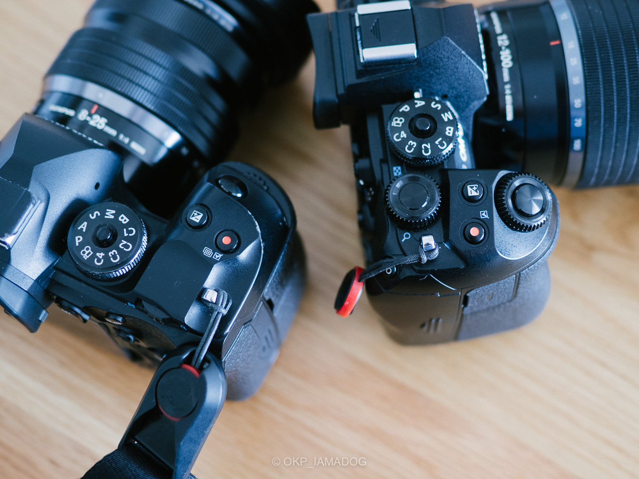 ピークデザインV3アンカーの紐はOM SYSTEM OM-1の吊り金具に直結すると