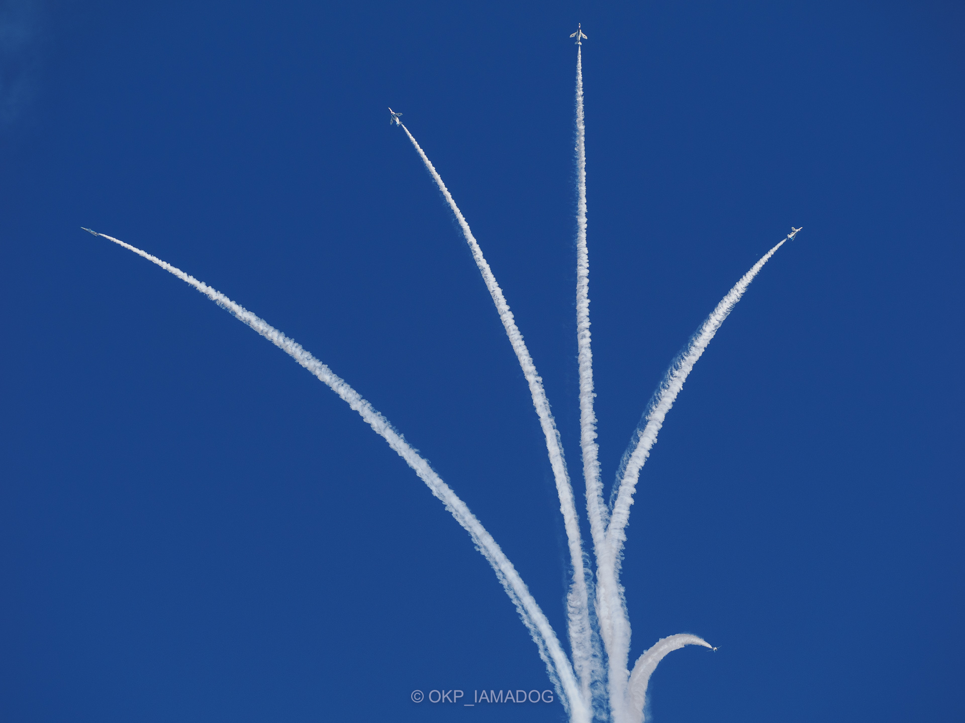 入間航空祭 2024、快晴の青空に舞うブルーインパルスの展示飛行を見た