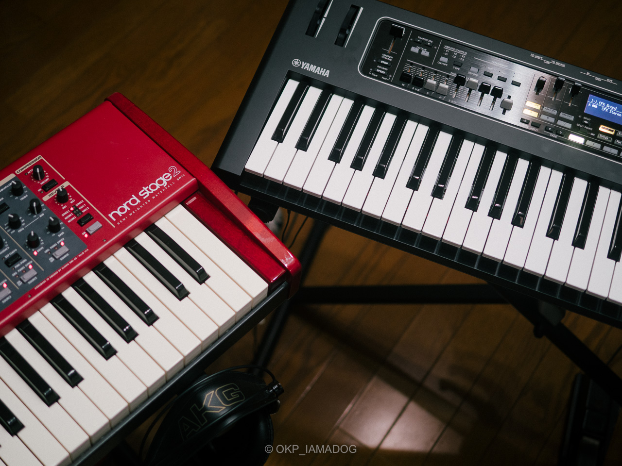 リハスタ練習の機材重量を半分に軽量化、YAMAHA CK61を買ってみた