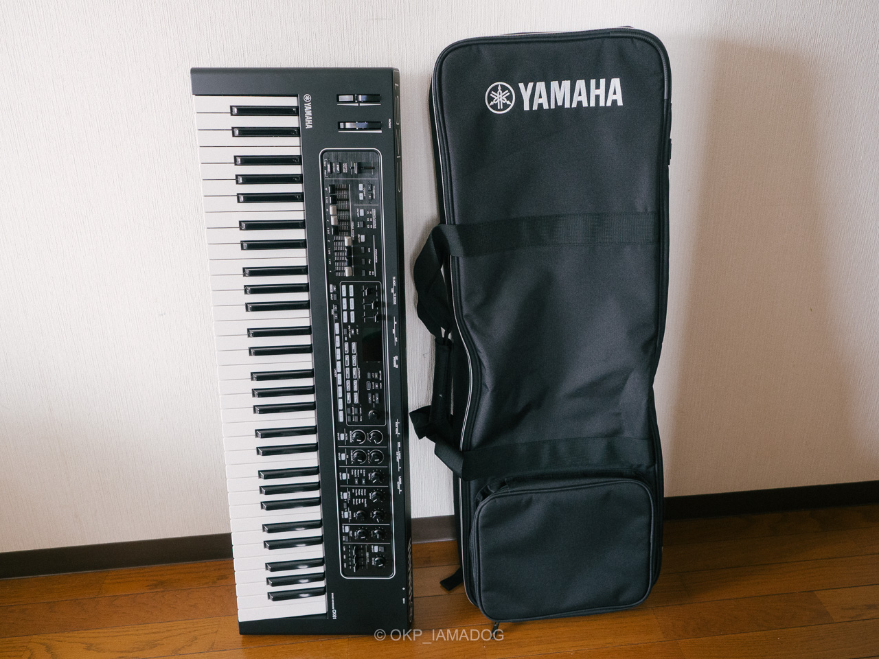 YAMAHA CK61専用ケース「SC-DE61」、ケース込みの軽さに感動してる