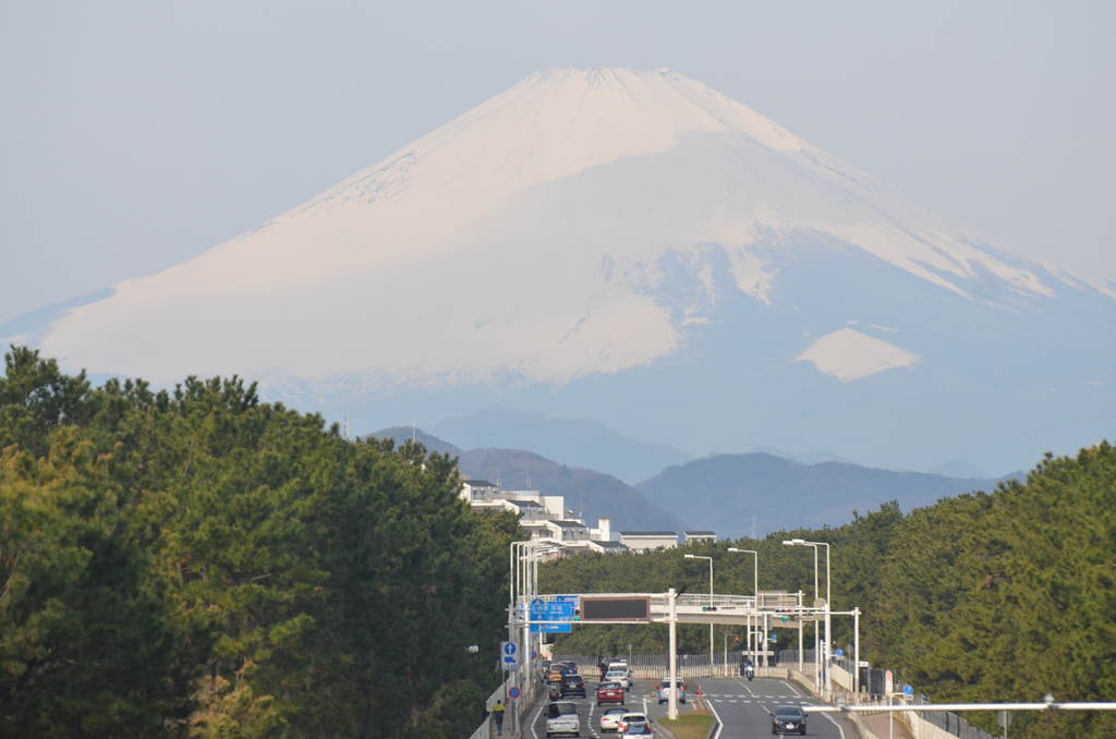 2019年3月10日の富士山