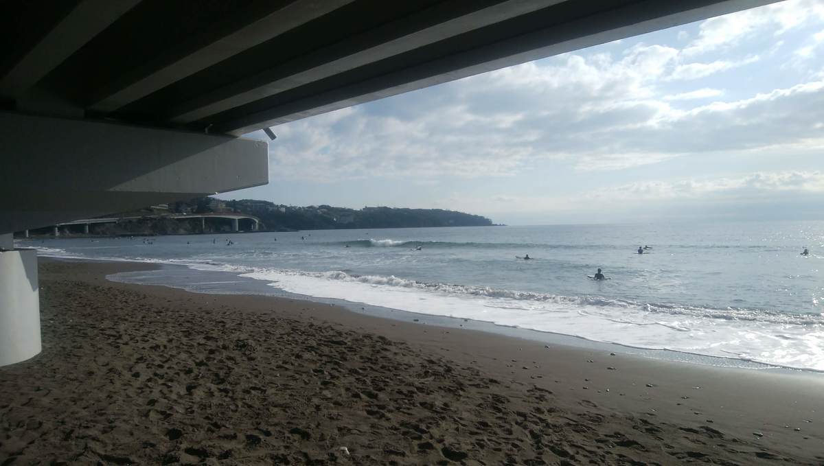 1月4日朝9:40頃の湯河原