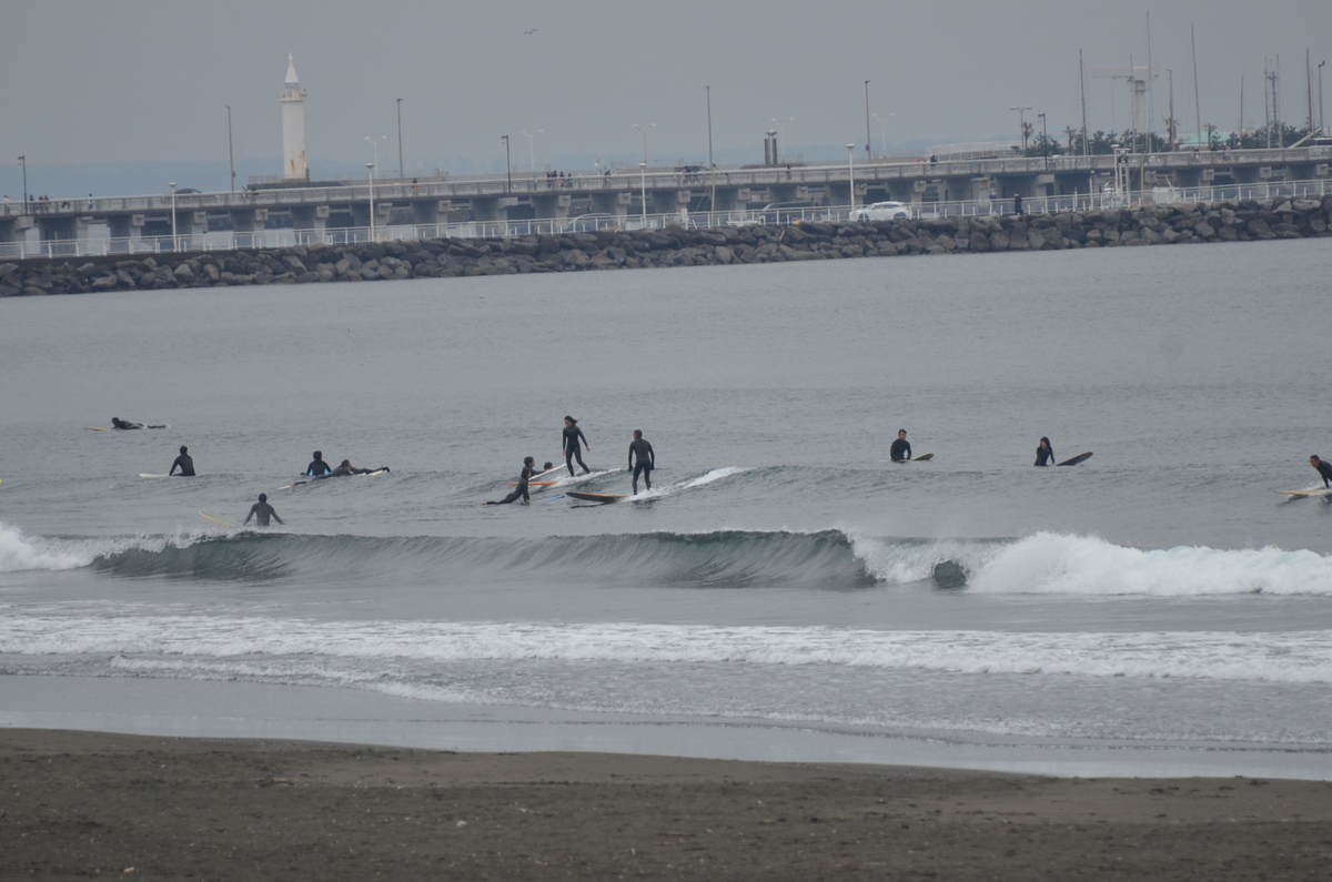 1月26日14:15頃の鵠沼