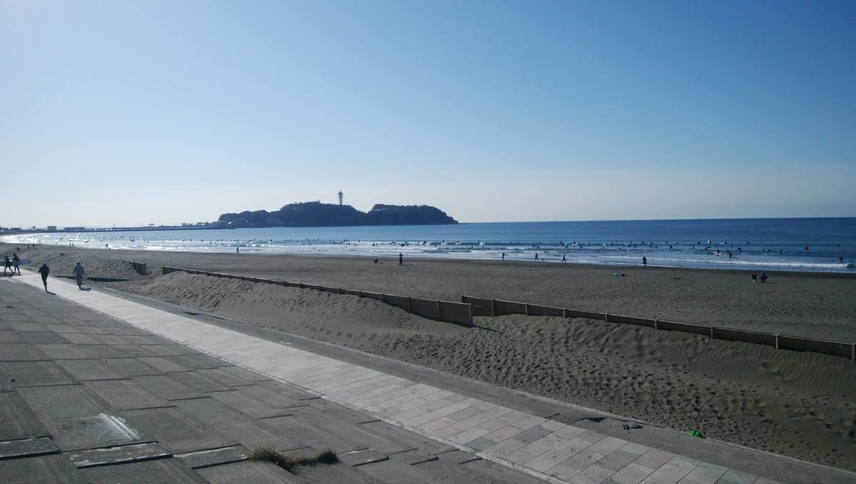 2021年2月28日朝9:02の鵠沼