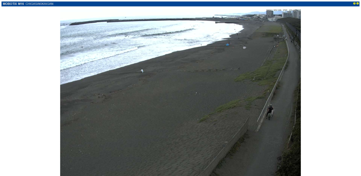 茅ヶ崎海岸ライブカメラ