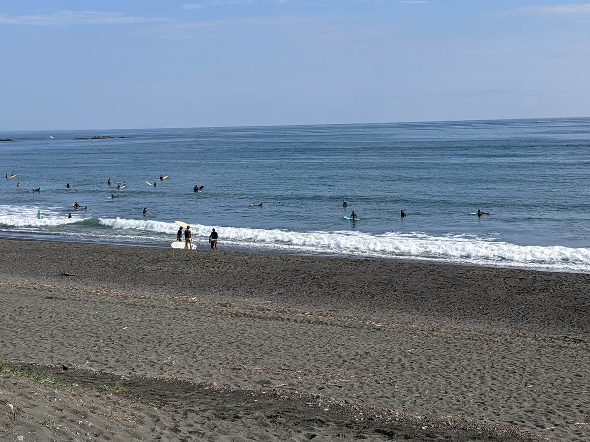 2021年9月11日昼14:37の茅ヶ崎西浜