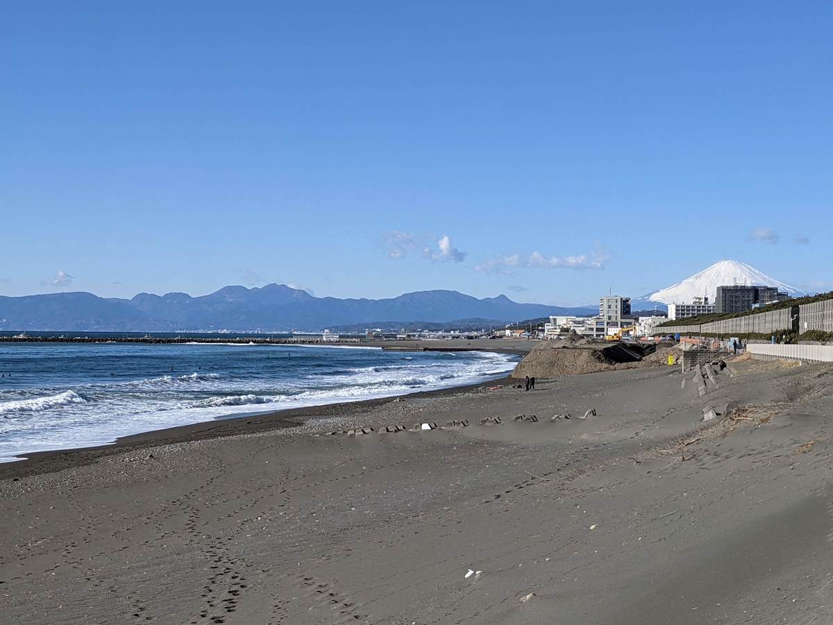 2022年1月14日午前10:04の茅ヶ崎白樺