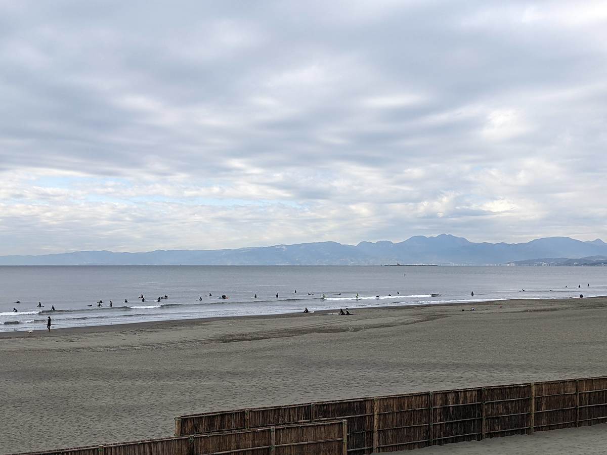 2022年1月19日午前10:46の鵠沼