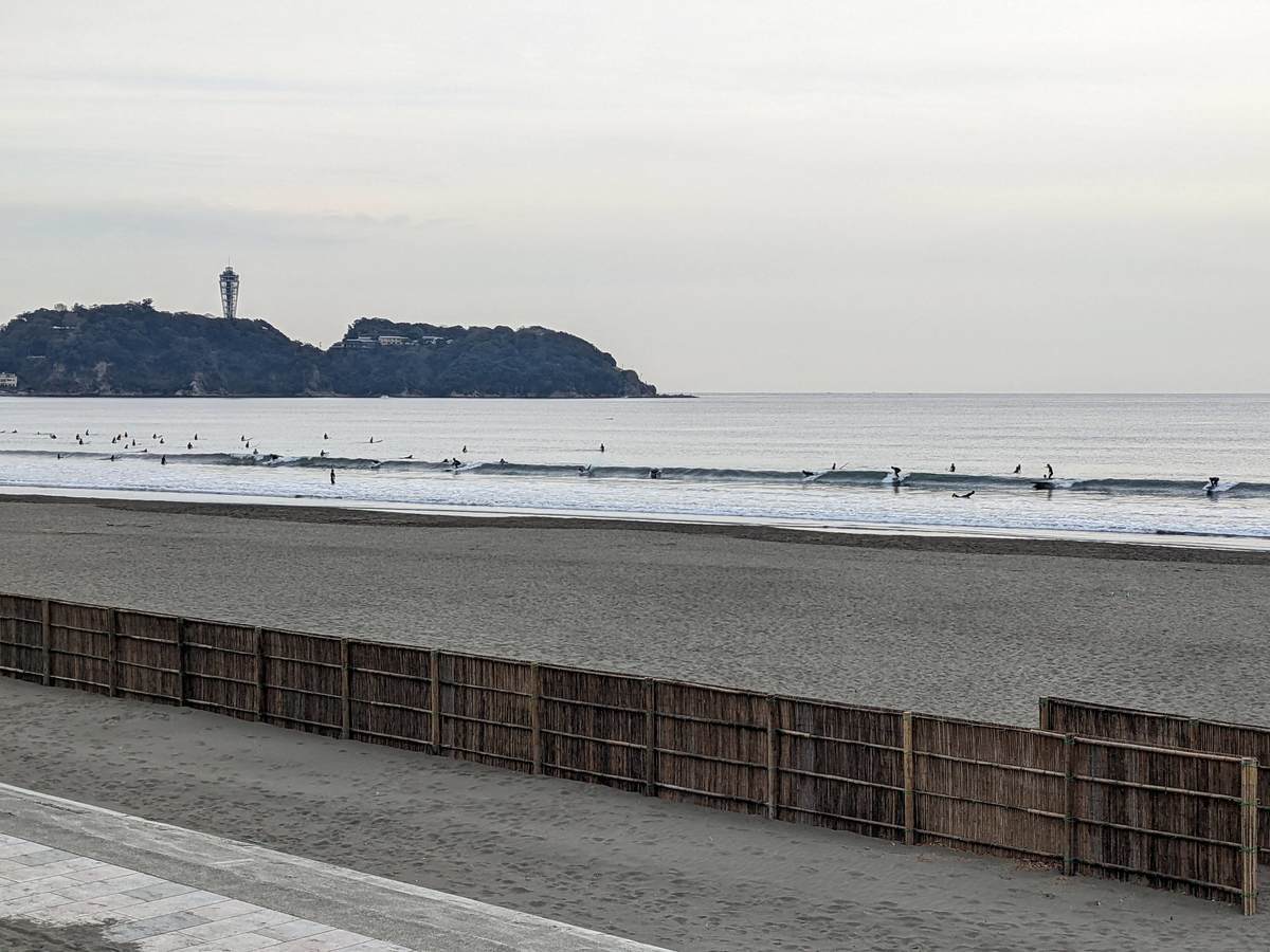 2022年1月23日午後15:42の鵠沼