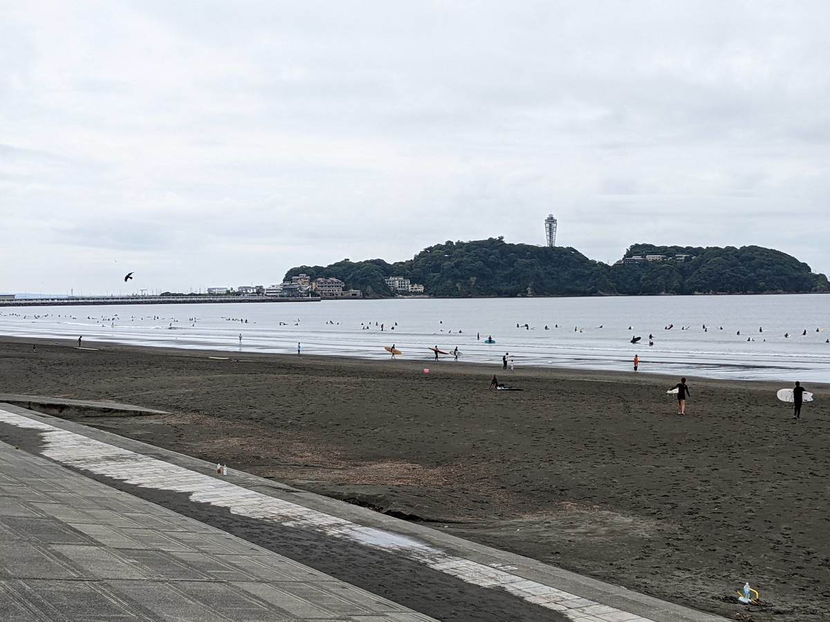 2022年9月23日午前9:53の鵠沼