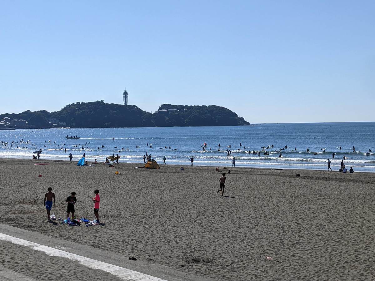 2022年10月2日午前9:58の鵠沼