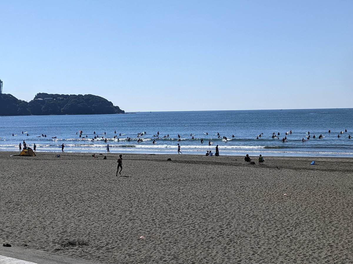 2022年10月2日午前9:58の鵠沼