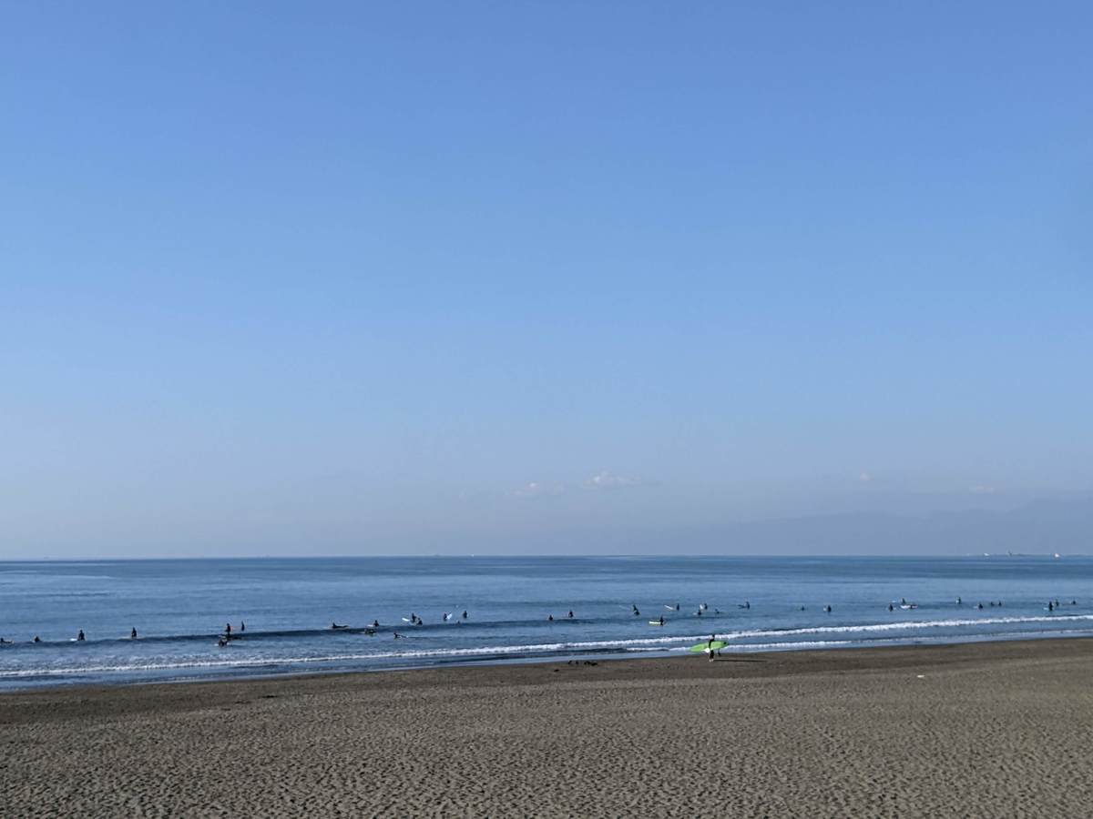 2022年11月10日午前8:39の鵠沼